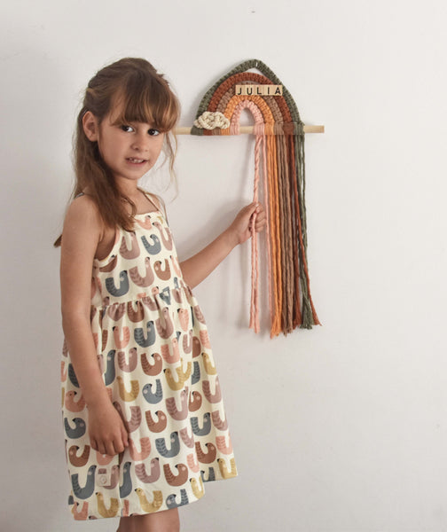 Vestido tirantes FUNNY BIRDS