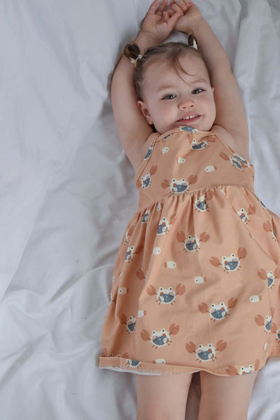Vestido tirantes CANGREJOS