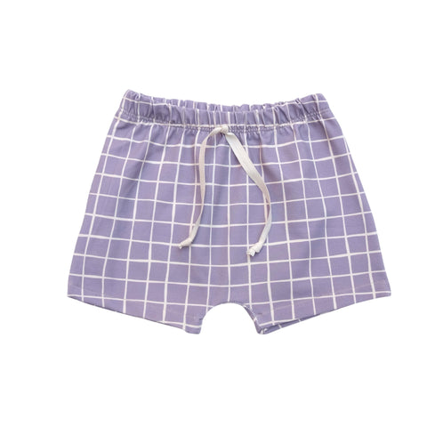 Pantalón corto GRID LILAC