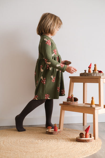 Vestido Mushrooms
