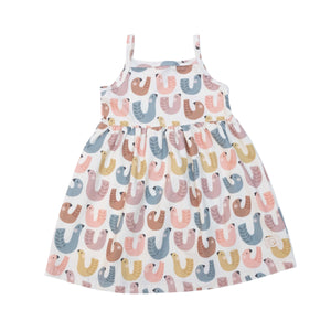 Vestido tirantes FUNNY BIRDS