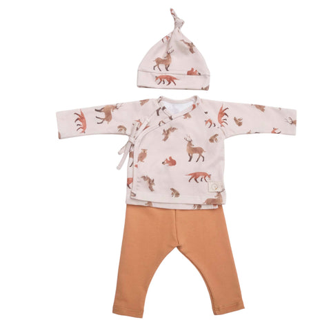 Conjunto Newborn AUTUMN ANIMALS