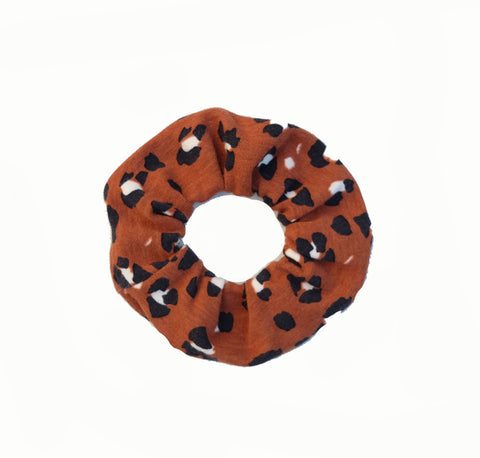 Coletero- scrunchy ANIMAL PRINT RUSTY