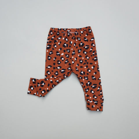 Leggings Animal Print Rusty 3-6 meses y 3-4 años