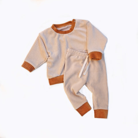 Cojunto VELOUR 0-3 MESES