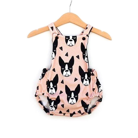 RANITA BULLDOG ROSA 3-6 MESES