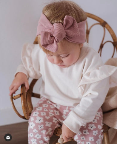 Legging ALISUM + Tubante Malva (2-3 años) (3-4 años)