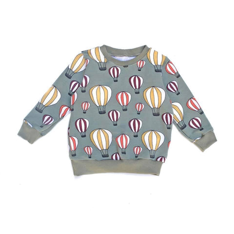 SUDADERA GLOBOS 9-12 Meses