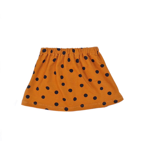 Falda LUNARES OCRE 18-24 meses